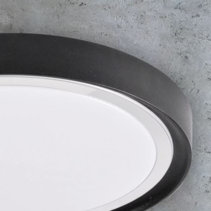 LED Plafonjera PERSE LED/15W/230V crno