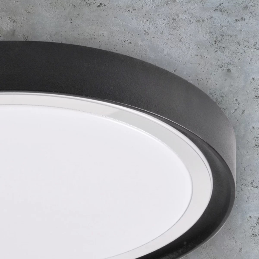 LED Plafonjera PERSE LED/15W/230V crno