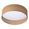 LED Plafonjera RIFA LED/17,5W/230V 3000K braon