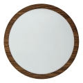 LED Plafonjera RING LED/18W/230V 4200K pr. 21 cm braon