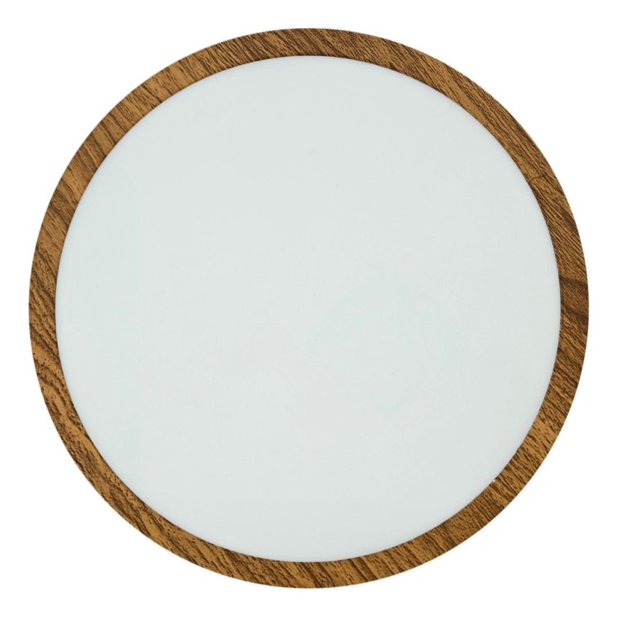 LED Plafonjera RING LED/24W/230V 4200K pr. 28,5 cm braon