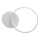 LED Plafonjera ROMAN LED/33W/230V 4000K bela