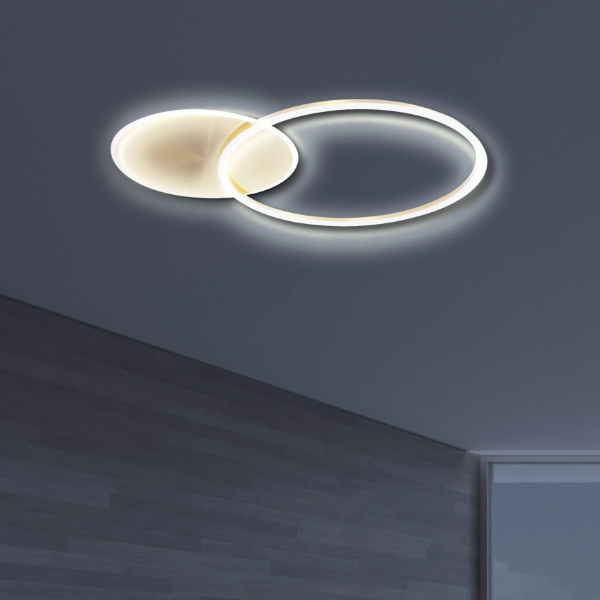 LED Plafonjera ROMAN LED/33W/230V 4000K zlatna