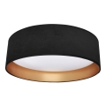 LED Plafonjera RONDO LED/18W/230V crno