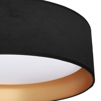 LED Plafonjera RONDO LED/18W/230V crno