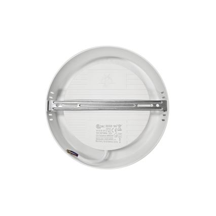 LED Plafonjera ROUND LED/18W/230V 4000K pr. 21,5 cm bela
