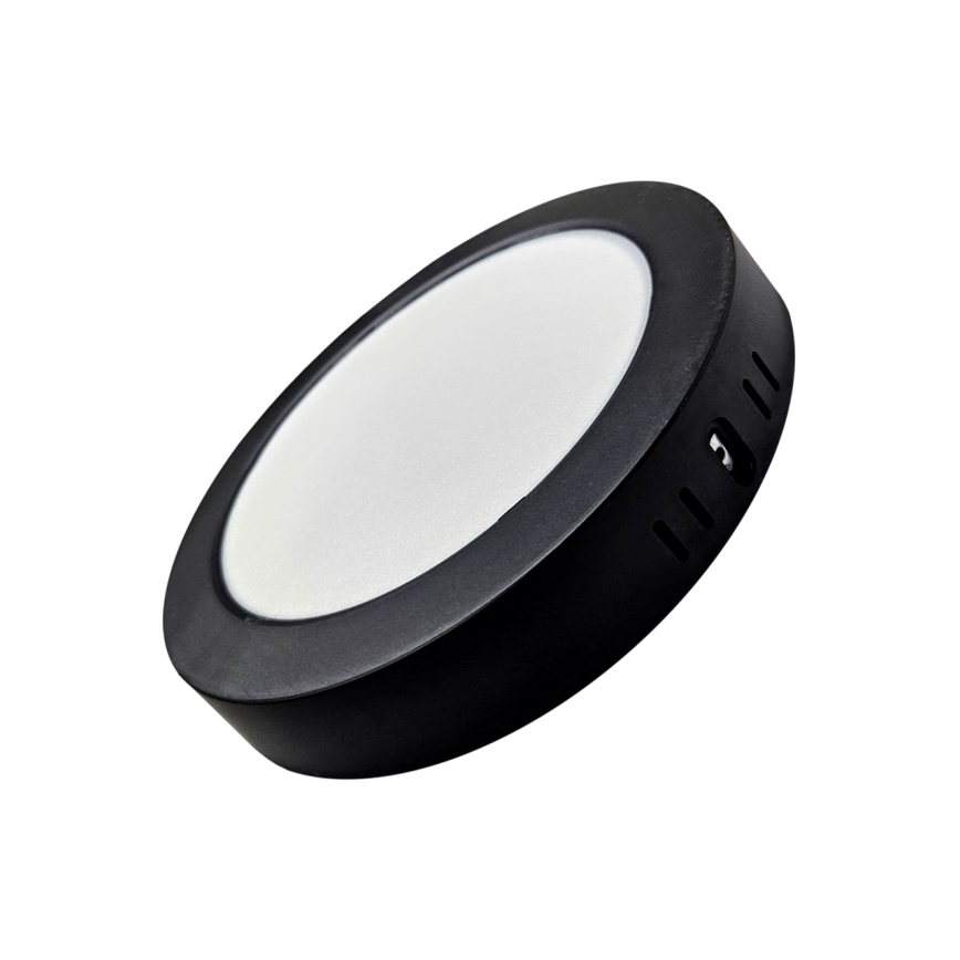 LED Plafonjera ROUND LED/18W/230V 4000K pr. 21,7 cm crno