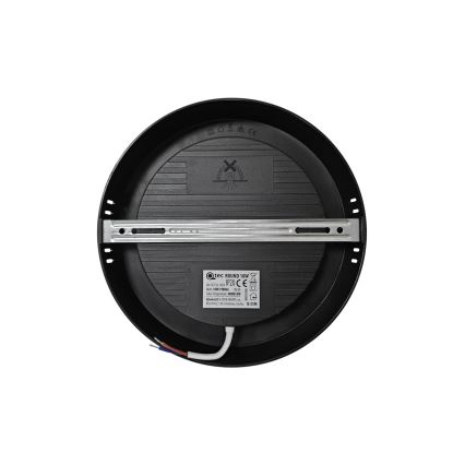 LED Plafonjera ROUND LED/18W/230V 4000K pr. 21,7 cm crno