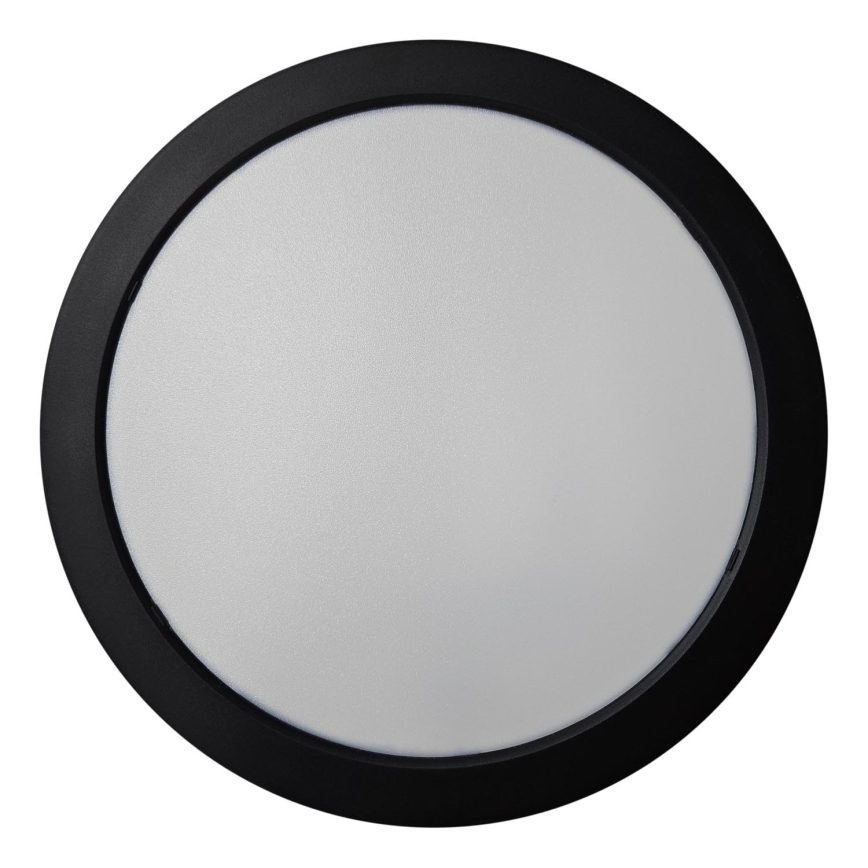 LED Plafonjera ROUND LED/24W/230V 4000K pr. 28,8 cm crno