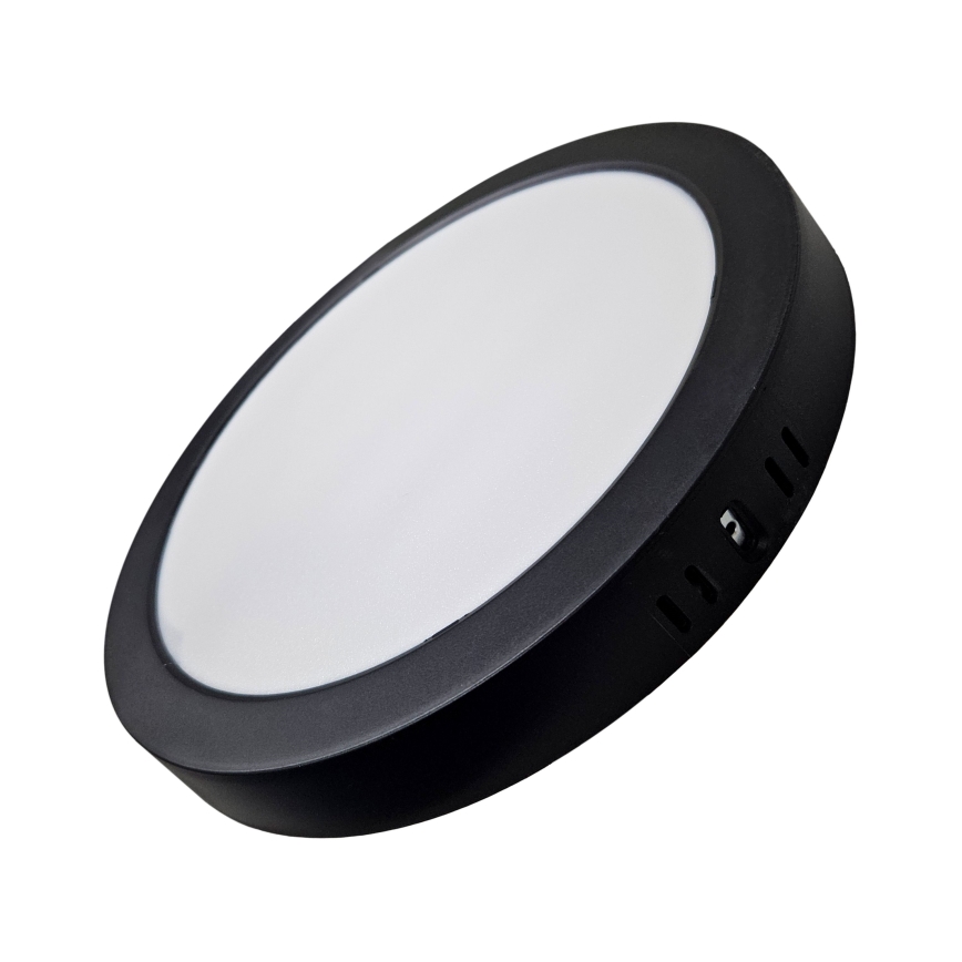 LED Plafonjera ROUND LED/24W/230V 4000K pr. 28,8 cm crno