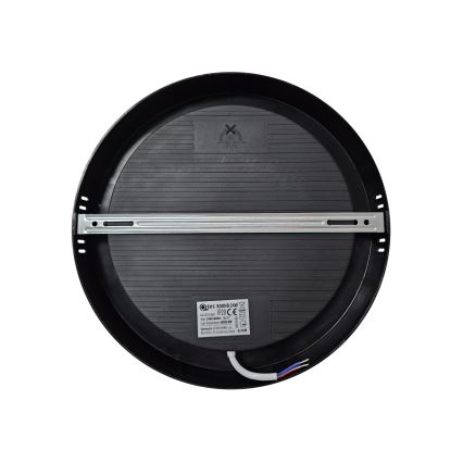 LED Plafonjera ROUND LED/24W/230V 4000K pr. 28,8 cm crno