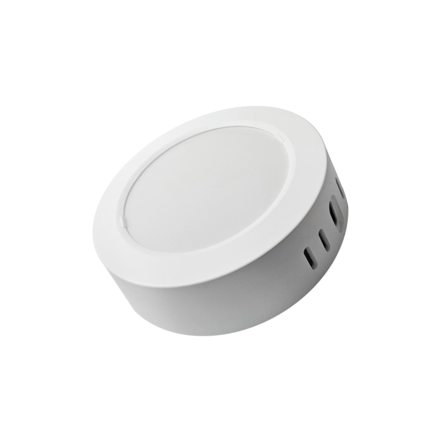 LED Plafonjera ROUND LED/6W/230V 4000K pr. 12,1 cm bela