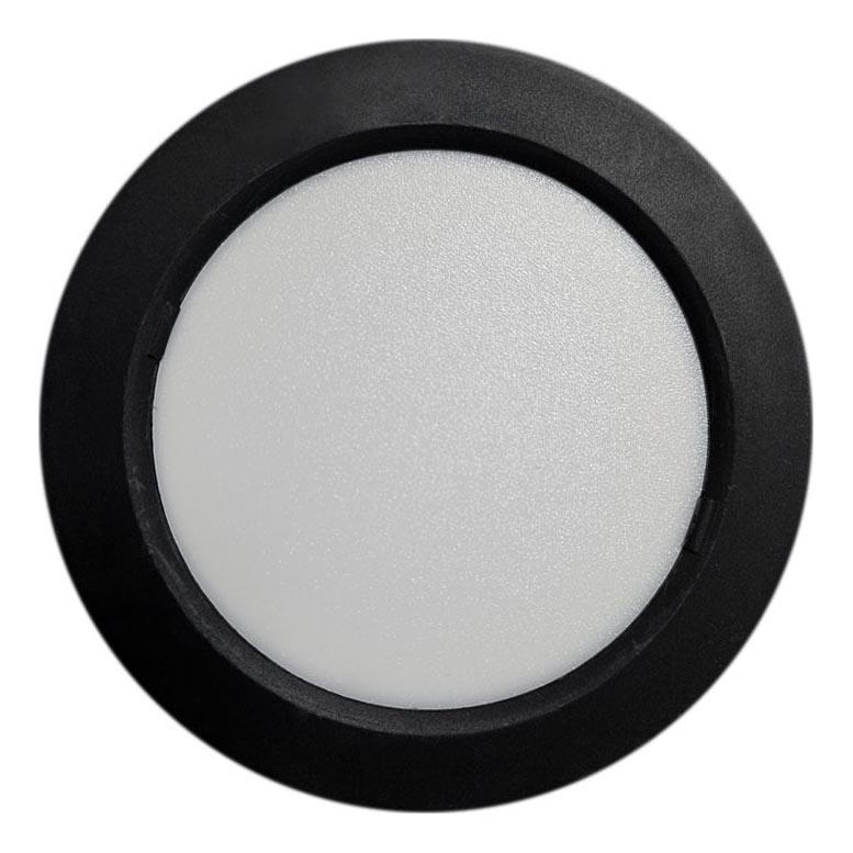 LED Plafonjera ROUND LED/6W/230V 4000K pr. 12,1 cm crno