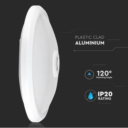 LED Plafonjera sa senzorom SAMSUNG CHIP LED/12W/230V 4000K pr. 29 cm
