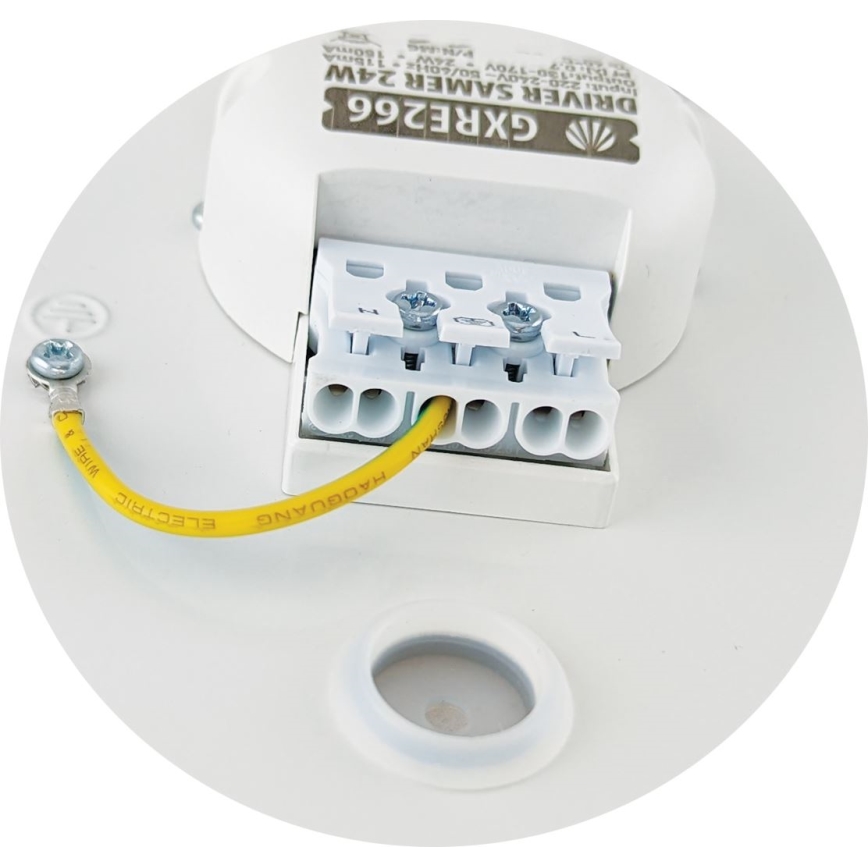 LED Plafonjera SAMER LED/24W/230V 4000K