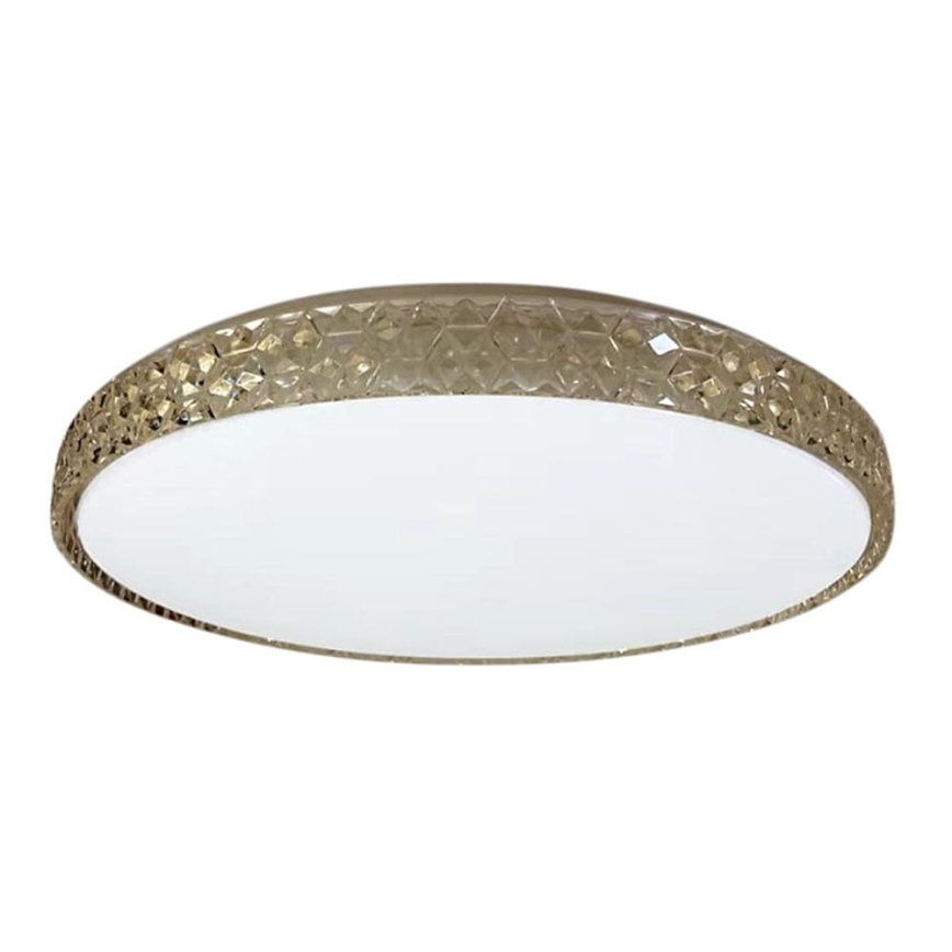 LED Plafonjera SHINY LED/34W/230V zlatna