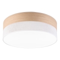 LED Plafonjera SIRJA WOOD LED/36W/230V pr. 45 cm bela/hrast