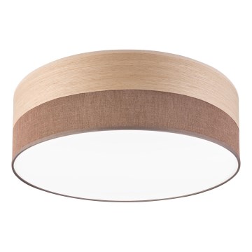 LED Plafonjera SIRJA WOOD LED/36W/230V pr. 45 cm braon/hrast