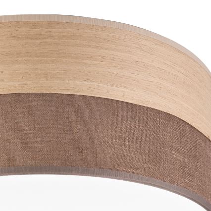 LED Plafonjera SIRJA WOOD LED/36W/230V pr. 45 cm braon/hrast