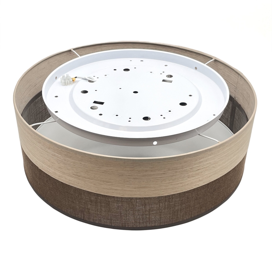 LED Plafonjera SIRJA WOOD LED/36W/230V pr. 45 cm braon/hrast