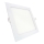 LED Plafonjera SQUARE LED/9W/230V 4200K 14,6x14,6 cm bela