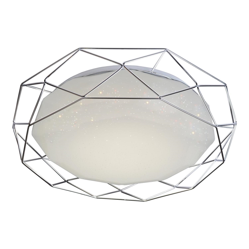 LED Plafonjera SVEN LED/24W/230V pr. 43 cm sjajni krom