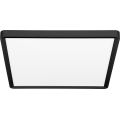 LED Plafonjera TERY LED/40W/230V 3000/4000/6000K 50x50 cm IP40 crno