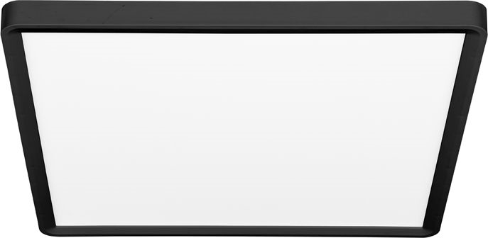 LED Plafonjera TERY LED/40W/230V 3000/4000/6000K 50x50 cm IP40 crno