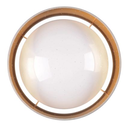 LED Plafonjera TULUZA LED/18W/230V pr. 32 cm braon