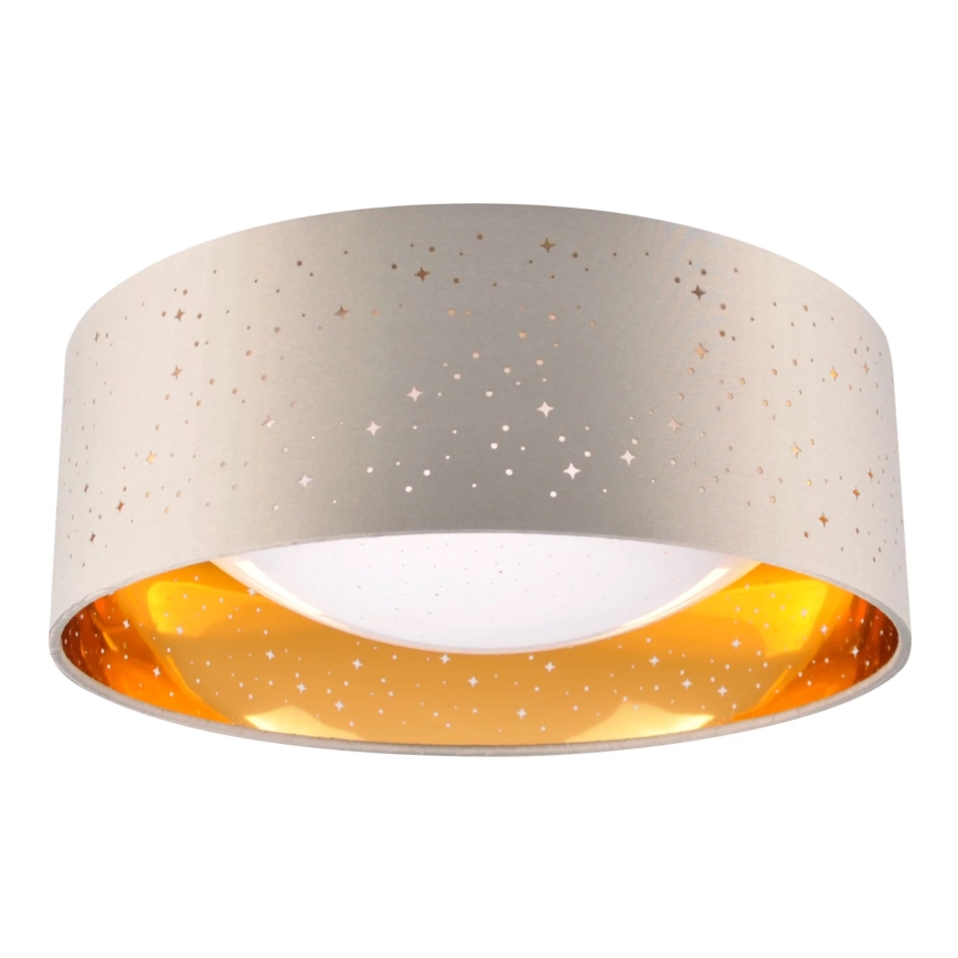 LED Plafonjera TULUZA LED/18W/230V pr. 32 cm braon