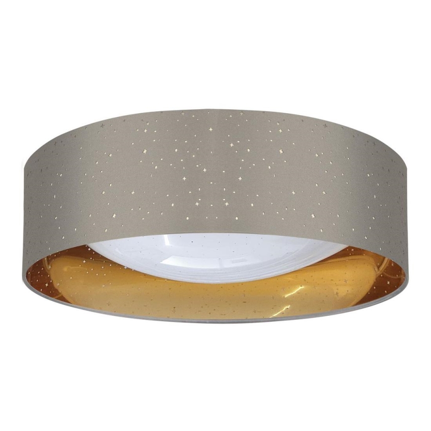 LED Plafonjera TULUZA LED/24W/230V pr. 40 cm braon