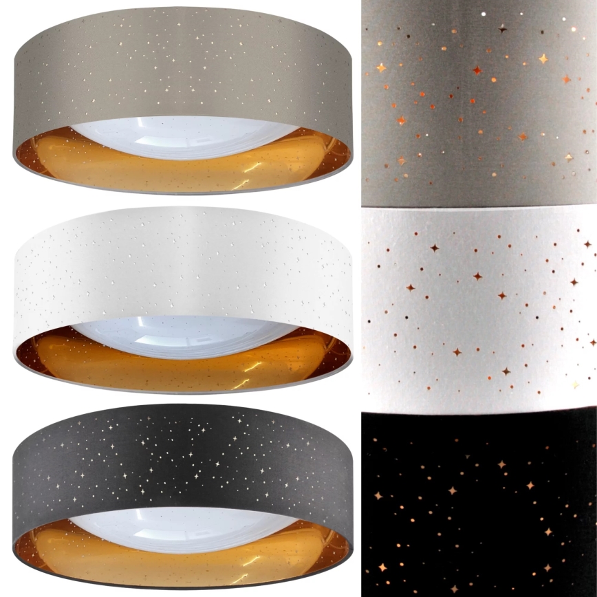 LED Plafonjera TULUZA LED/24W/230V pr. 40 cm braon
