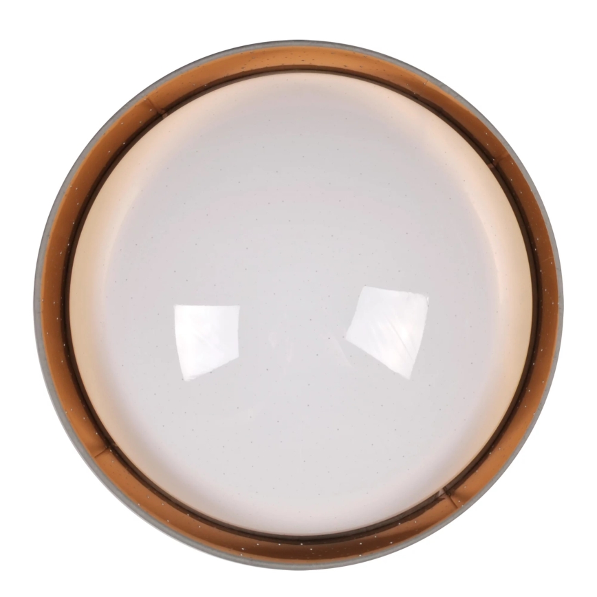 LED Plafonjera TULUZA LED/24W/230V pr. 40 cm braon