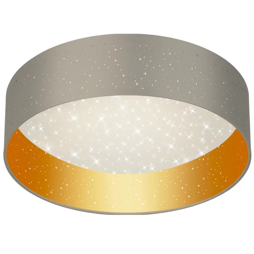 LED Plafonjera TULUZA LED/24W/230V pr. 40 cm braon