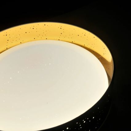 LED Plafonjera TULUZA LED/24W/230V pr. 40 cm braon