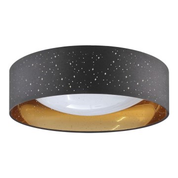 LED Plafonjera TULUZA LED/24W/230V pr. 40 cm crno