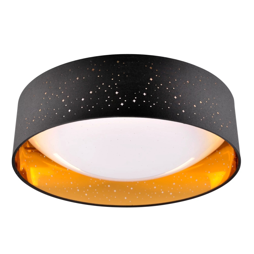LED Plafonjera TULUZA LED/24W/230V pr. 40 cm crno