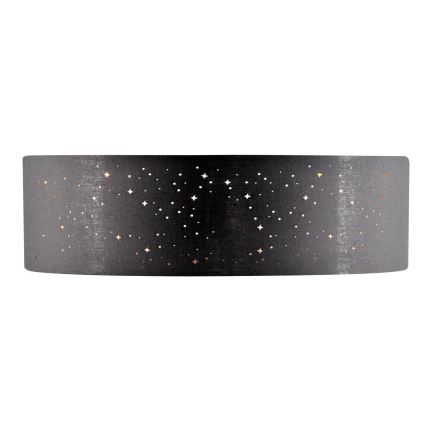 LED Plafonjera TULUZA LED/24W/230V pr. 40 cm crno