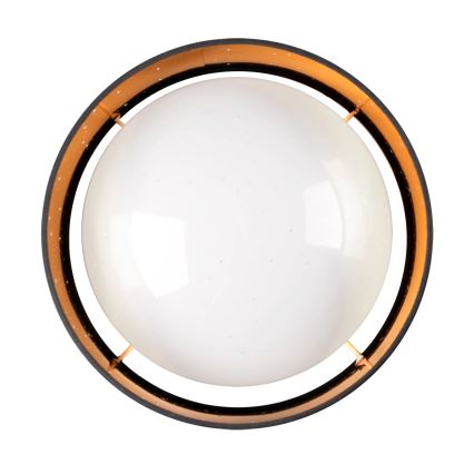 LED Plafonjera TULUZA LED/24W/230V pr. 40 cm crno