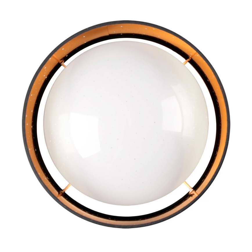 LED Plafonjera TULUZA LED/24W/230V pr. 40 cm crno