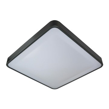 LED Plafonjera WILTON LED/24W/230V 37,5x37,5 cm antracit