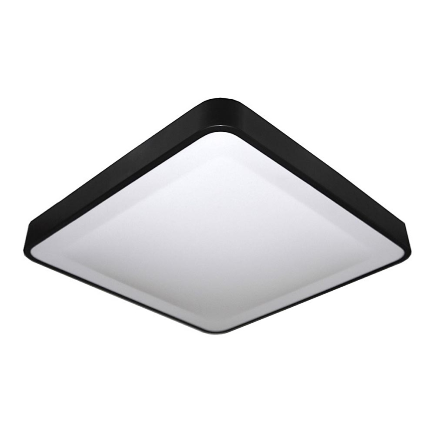 LED Plafonjera WILTON LED/24W/230V 37,5x37,5 cm crno