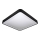 LED Plafonjera WILTON LED/24W/230V 37,5x37,5 cm crno