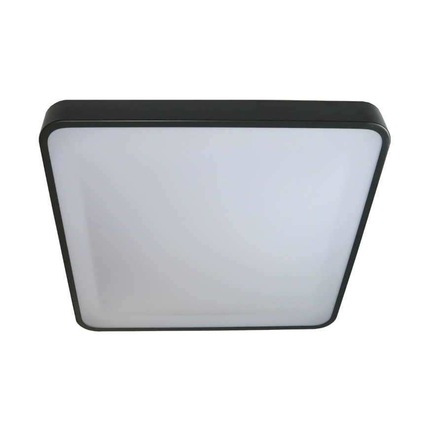 LED Plafonjera WILTON LED/24W/230V 37,5x37,5 cm antracit