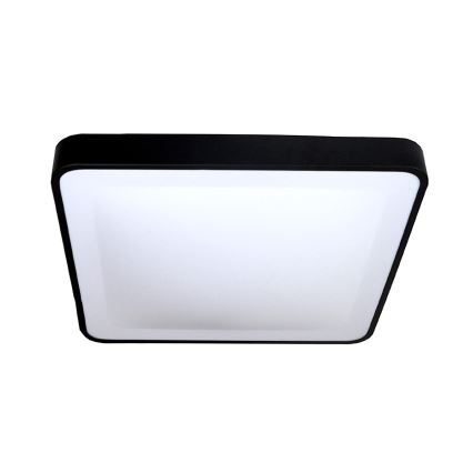 LED Plafonjera WILTON LED/24W/230V 37,5x37,5 cm crno