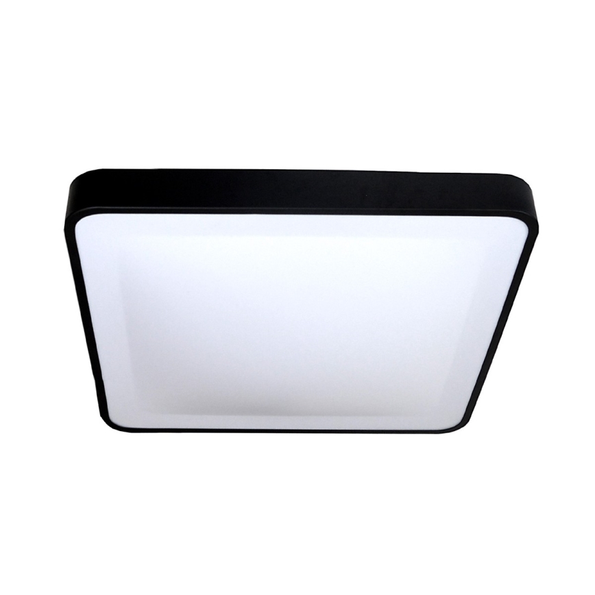LED Plafonjera WILTON LED/24W/230V 37,5x37,5 cm crno
