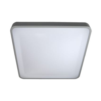 LED Plafonjera WILTON LED/24W/230V 37,5x37,5 cm sivo