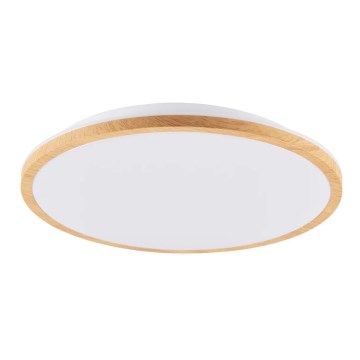 LED Plafonjera WOODY LED/15W/230V pr. 28 cm