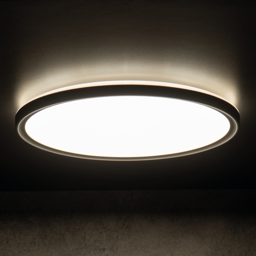 LED Plafonjera za kupatilo AZPO LED/11,8W/230V pr. 22,5 cm IP54 crno