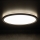LED Plafonjera za kupatilo AZPO LED/11,8W/230V pr. 22,5 cm IP54 crno